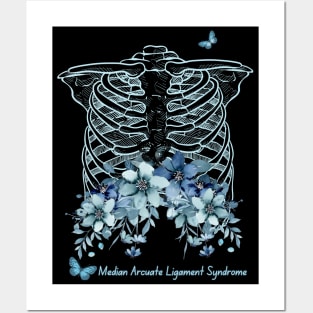 Floral Rib Cage (MALS) Posters and Art